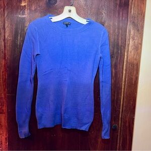 Express Periwinkle Knit Sweater